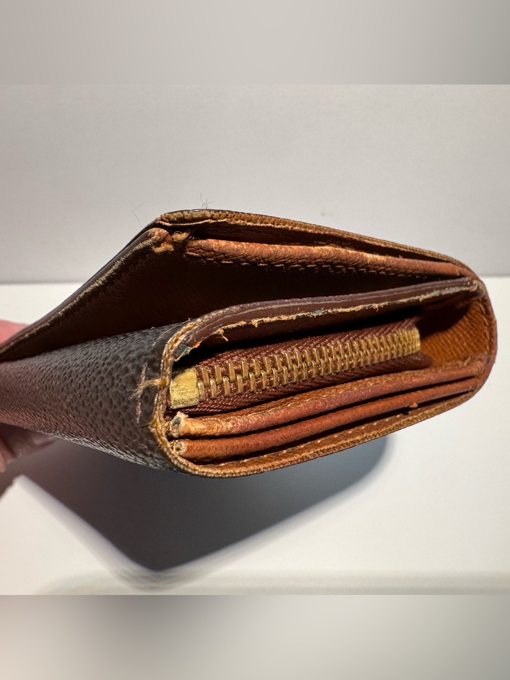 Louis Vuitton Brown Monogram Compact Wallet - Picture 4 of 15